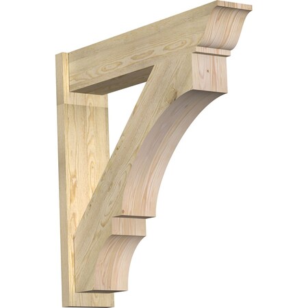 Ekena Millwork Balboa Rough Sawn Traditional Outlooker, Douglas Fir, 8"W x 38"D x 38"H OUT08X38X38BOA01RDF